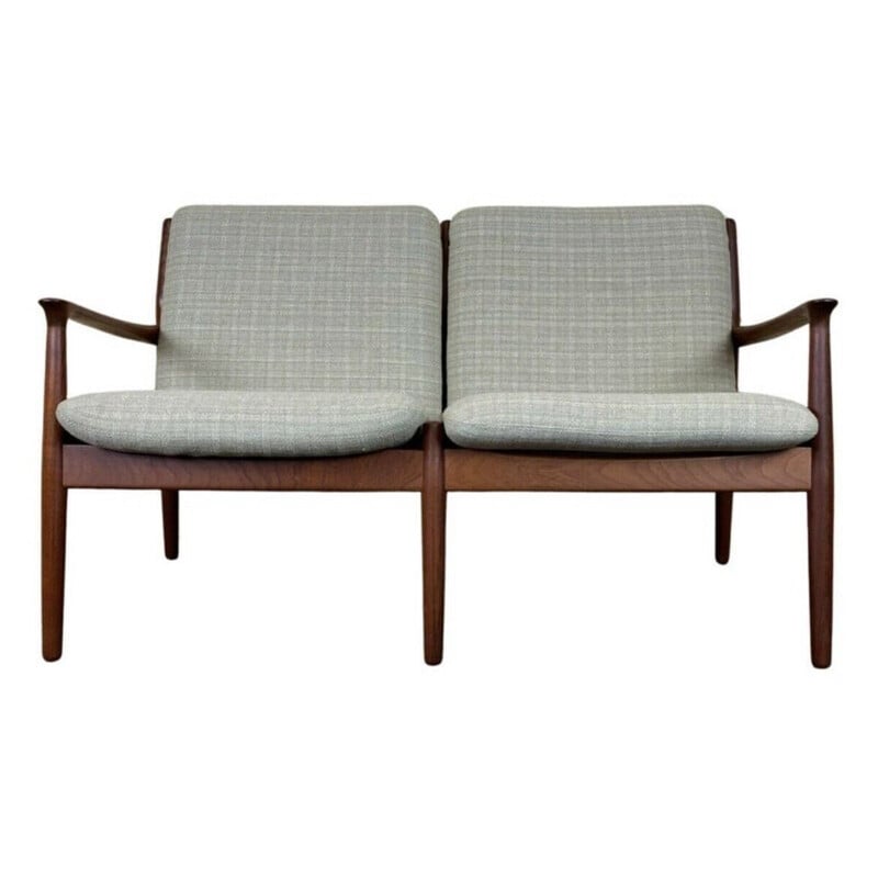 Vintage-Teakholzsofa von Svend Aage Eriksen für Glostrup, 1960-1970