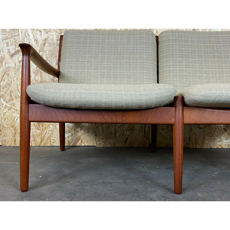 Vintage teak sofa by Svend Aage Eriksen for Glostrup, 1960-1970s