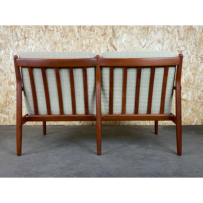 Vintage teakhouten bank van Svend Aage Eriksen voor Glostrup, 1960-1970