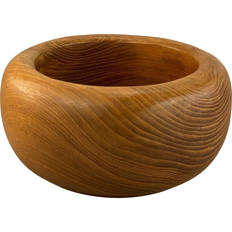 Vintage teak bowl, Denmark 1960-1970s