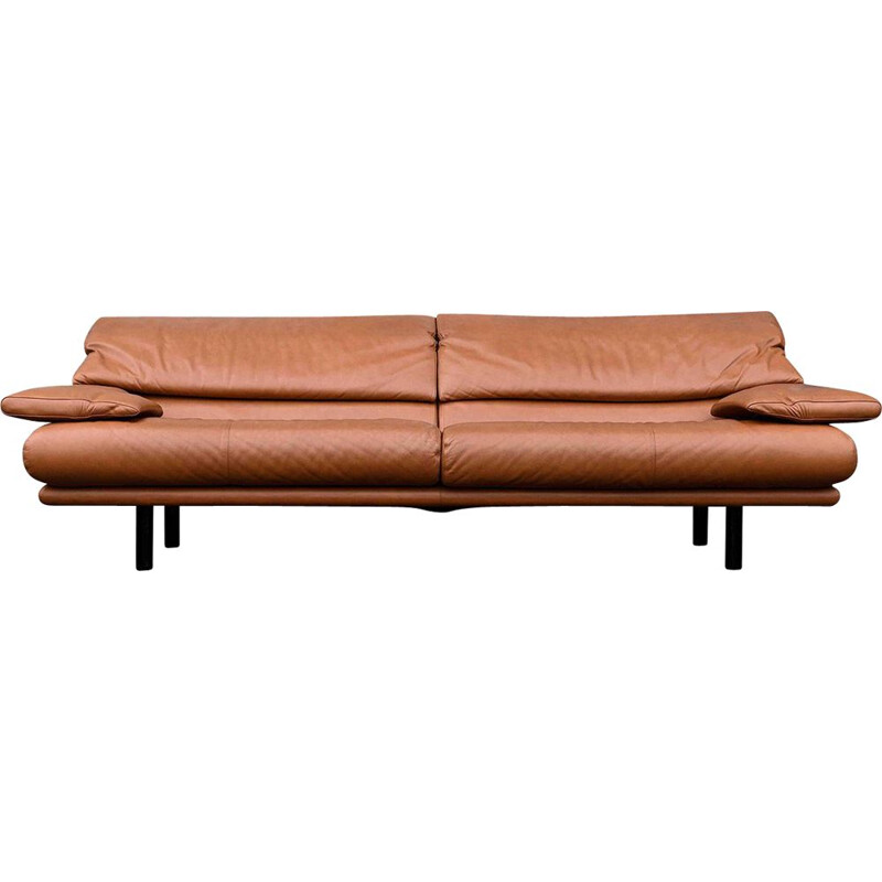 Vintage sofa Alanda with adjustable arm and headrests by Paolo Piva, 1970s