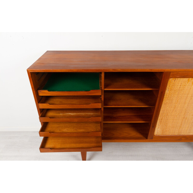 Vintage Deens teakhouten dressoir van Georg Petersen, 1960