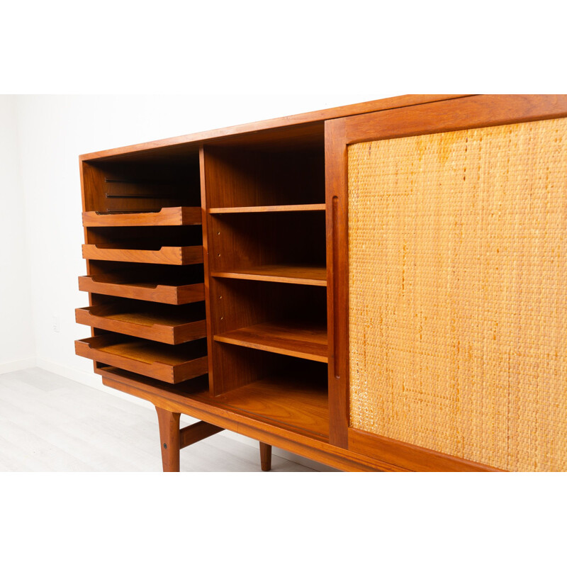 Vintage Danish sideboard in teak by Georg Petersen, 1960s