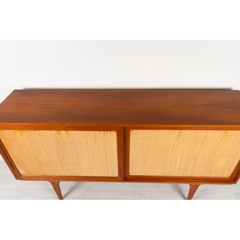 Vintage Deens teakhouten dressoir van Georg Petersen, 1960