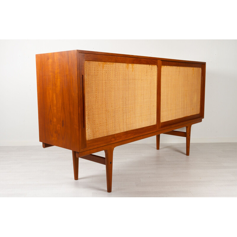 Credenza danese vintage in teak di Georg Petersen, 1960