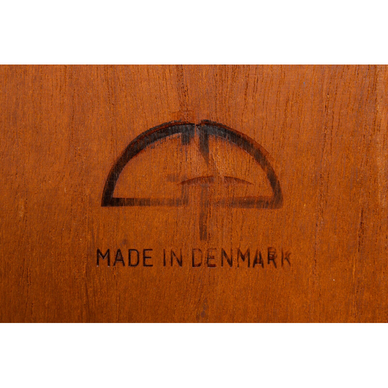 Vintage Danish sideboard in teak by Georg Petersen, 1960s