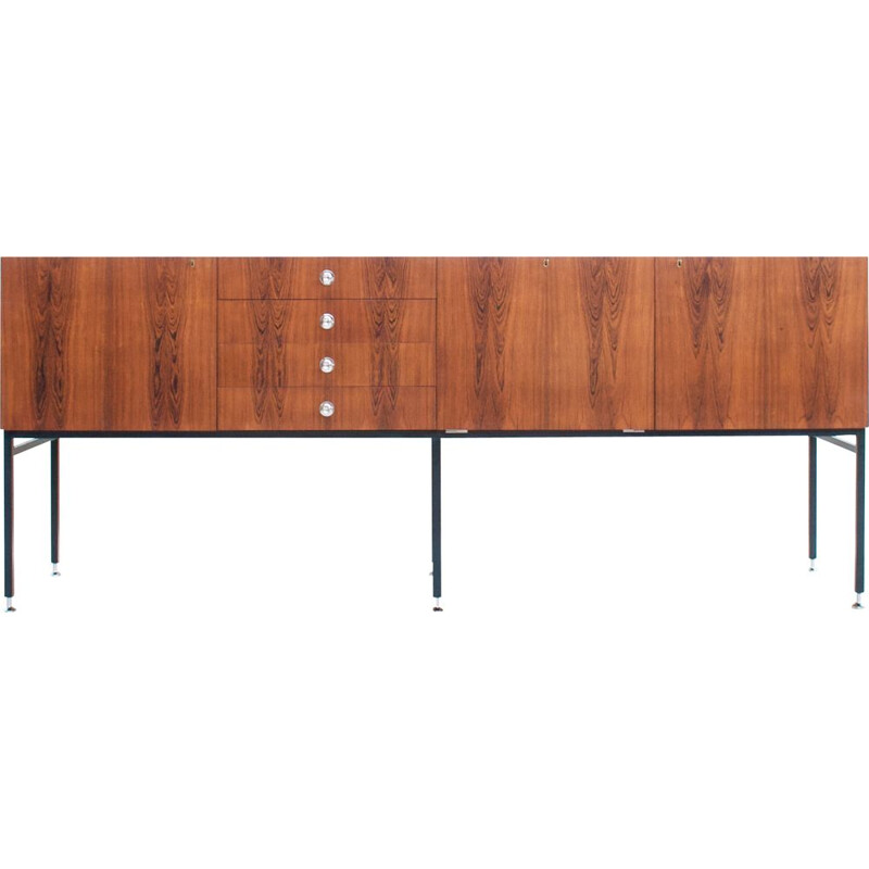 Vintage rosewood sideboard by Alain Richard, 1958