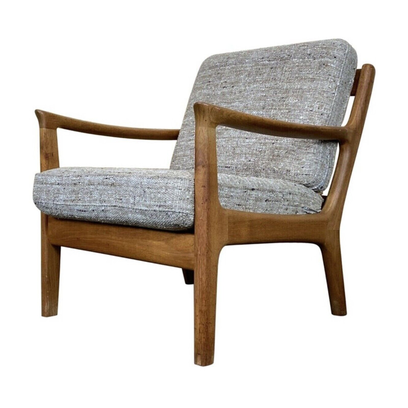 Vintage teak armchair by Juul Kristensen, Denmark 1960s
