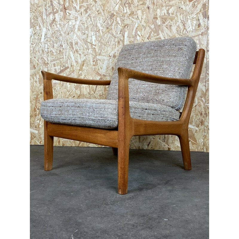 Vintage teak armchair by Juul Kristensen, Denmark 1960s