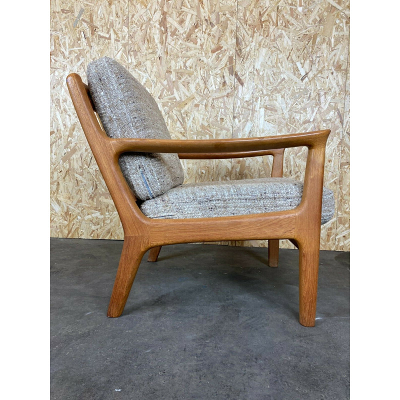 Vintage teak armchair by Juul Kristensen, Denmark 1960s