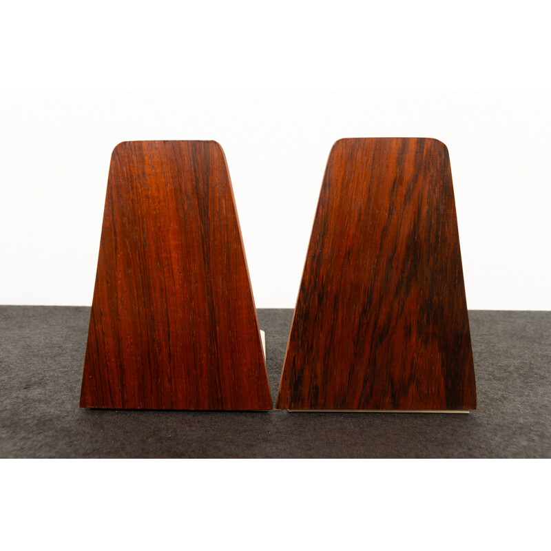 Set of 6 mid-century bookends by Kai Kristiansen for Feldballes Møbelfabrik, 1960s