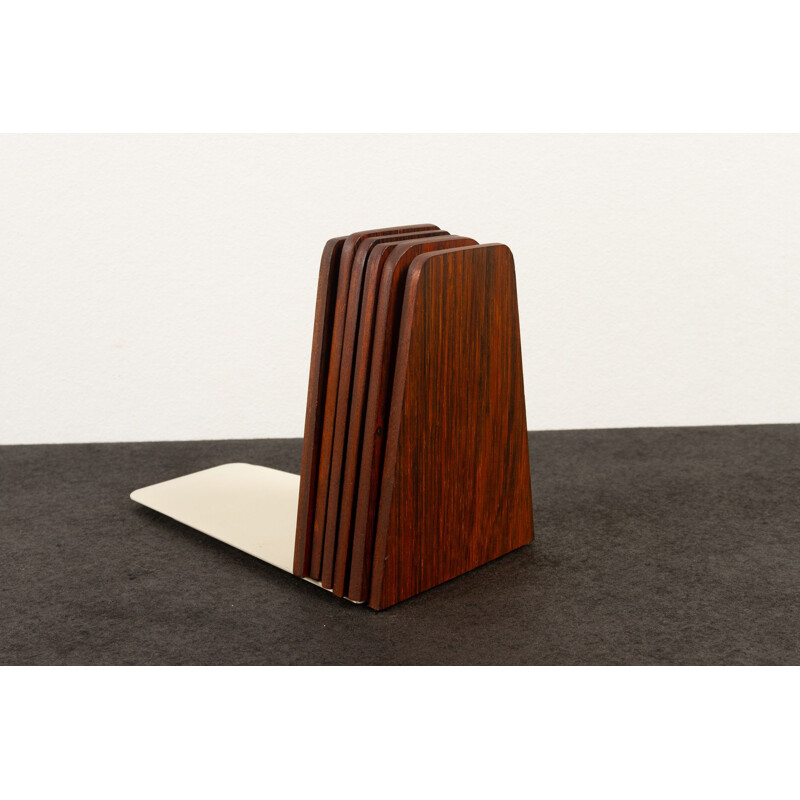 Set of 6 mid-century bookends by Kai Kristiansen for Feldballes Møbelfabrik, 1960s