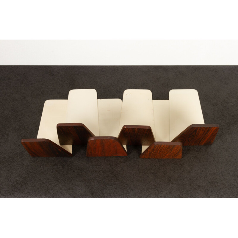 Set of 6 mid-century bookends by Kai Kristiansen for Feldballes Møbelfabrik, 1960s