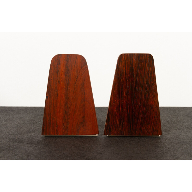 Set of 6 mid-century bookends by Kai Kristiansen for Feldballes Møbelfabrik, 1960s