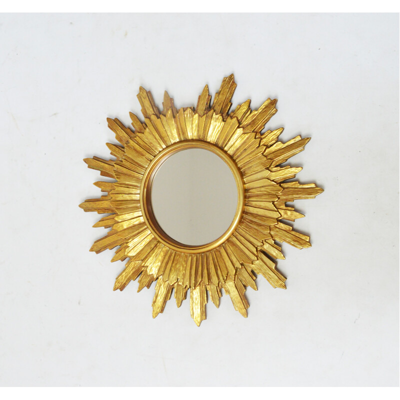 Vintage sun mirror, 1960s