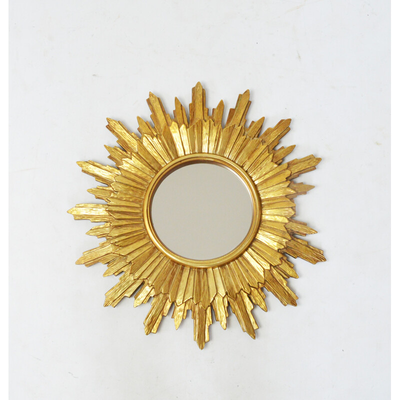 Vintage sun mirror, 1960s