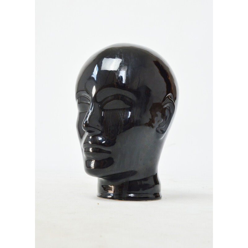 Vintage ceramic head, 1970s