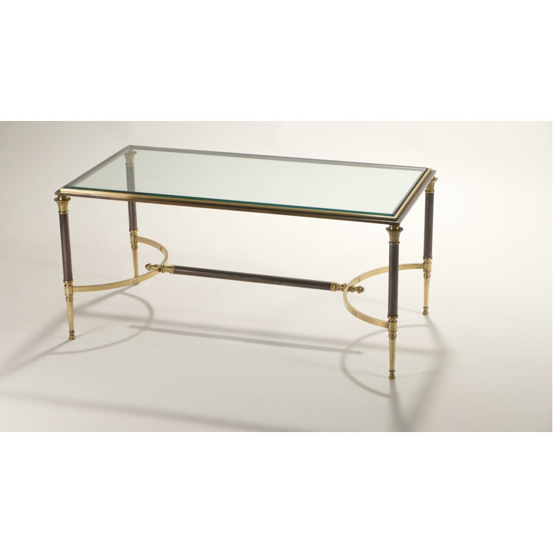 Table basse Maison Charles en bronze - 1970