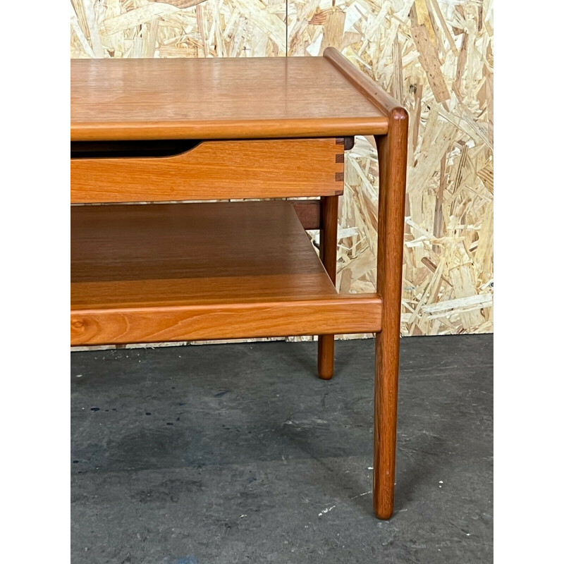 Vintage teak side table by Arne Wahl Iversen, 1960s