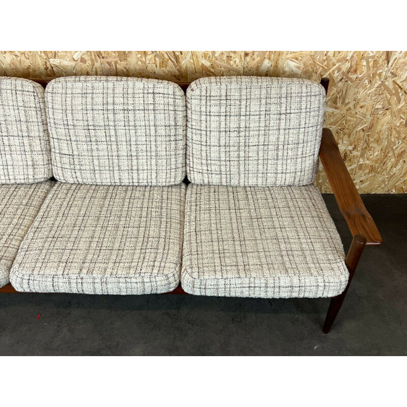 Vintage 3-Sitzer-Sofa aus Teakholz, Dänemark 1960-1970