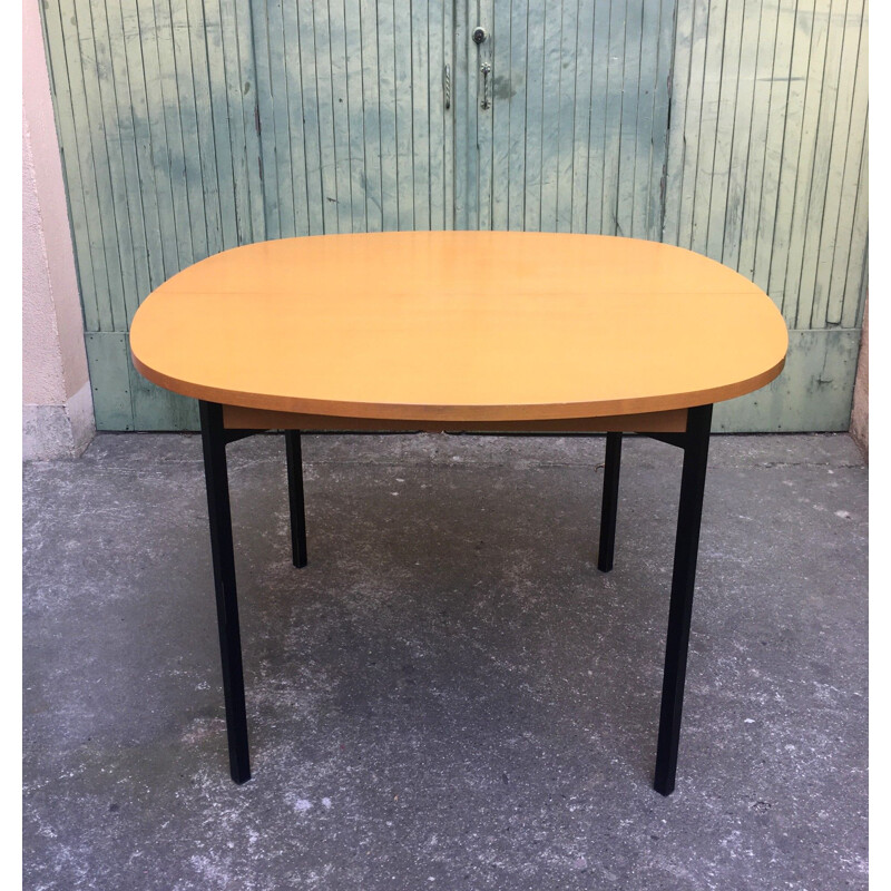 Mesa de folheado de cinzas vintage da ARP para Minvielle, 1950