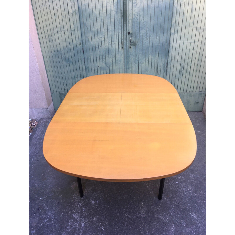 Mesa vintage de chapa de fresno de ARP para Minvielle, 1950