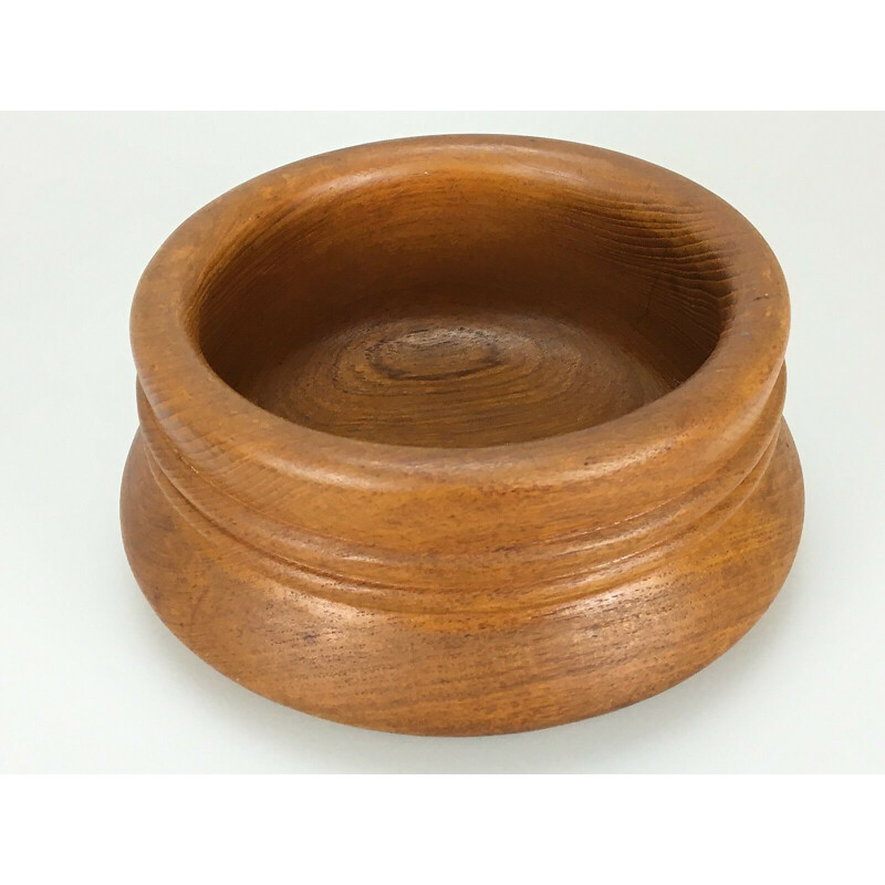 Vintage teak bowl, Denmark 1960-1970s