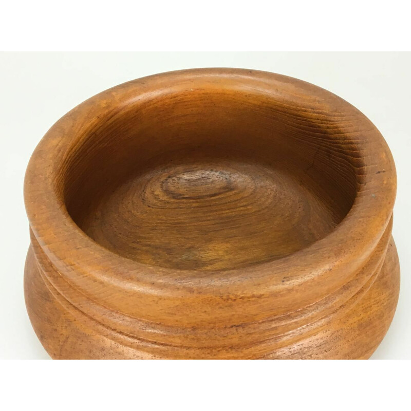 Vintage teak bowl, Denmark 1960-1970s