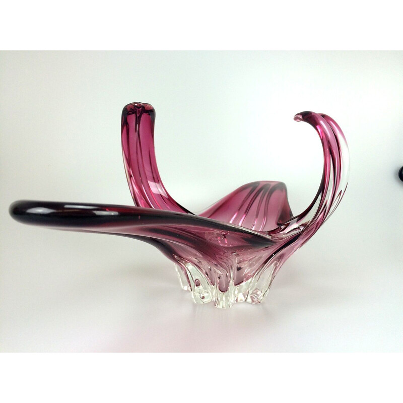 Vintage bowl in Murano glass, 1970s