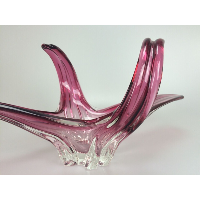 Vintage bowl in Murano glass, 1970s