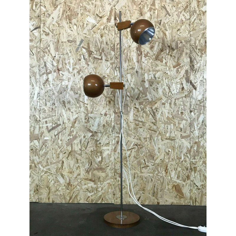 Vintage floor lamp in teak by Temde, 1960-1970s