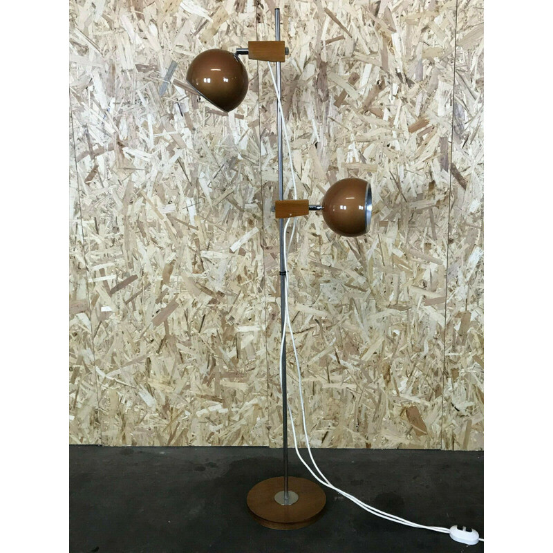 Vintage floor lamp in teak by Temde, 1960-1970s