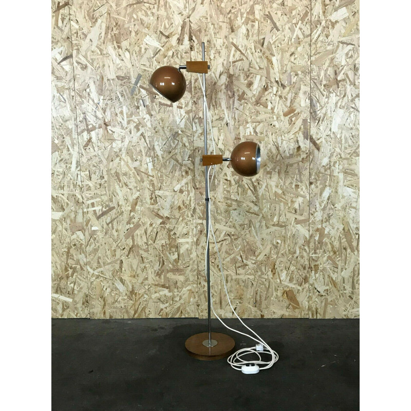 Vintage floor lamp in teak by Temde, 1960-1970s