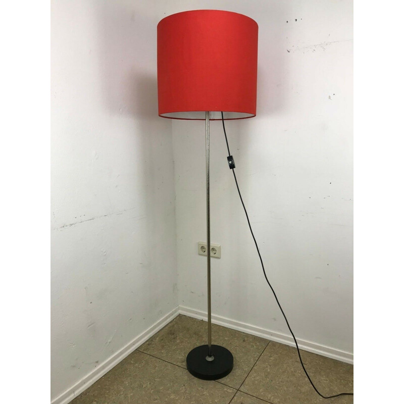 Vintage metalen vloerlamp, 1970