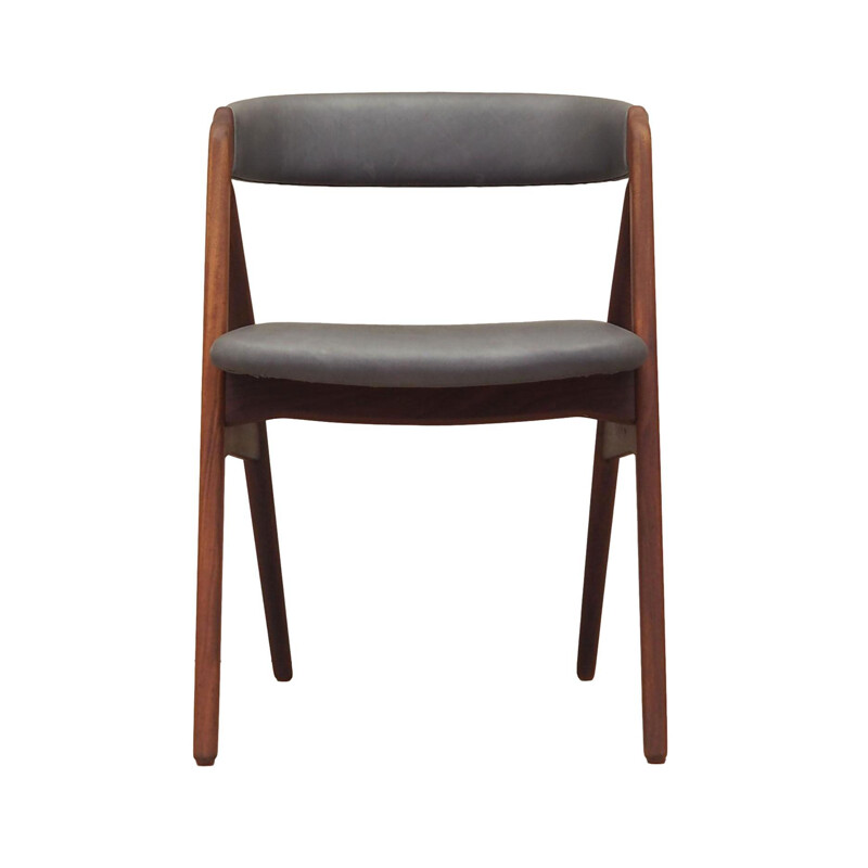 Vintage Danish teak chair by Th Harlev for Farstrup Møbler, 1960s