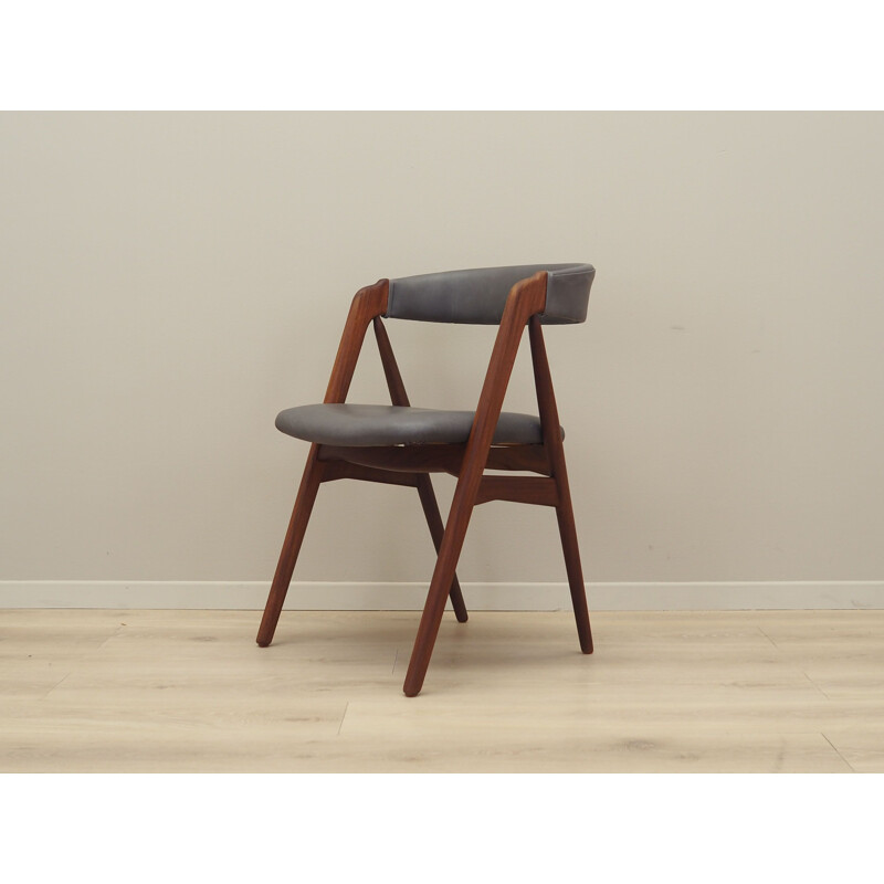 Vintage Danish teak chair by Th Harlev for Farstrup Møbler, 1960s