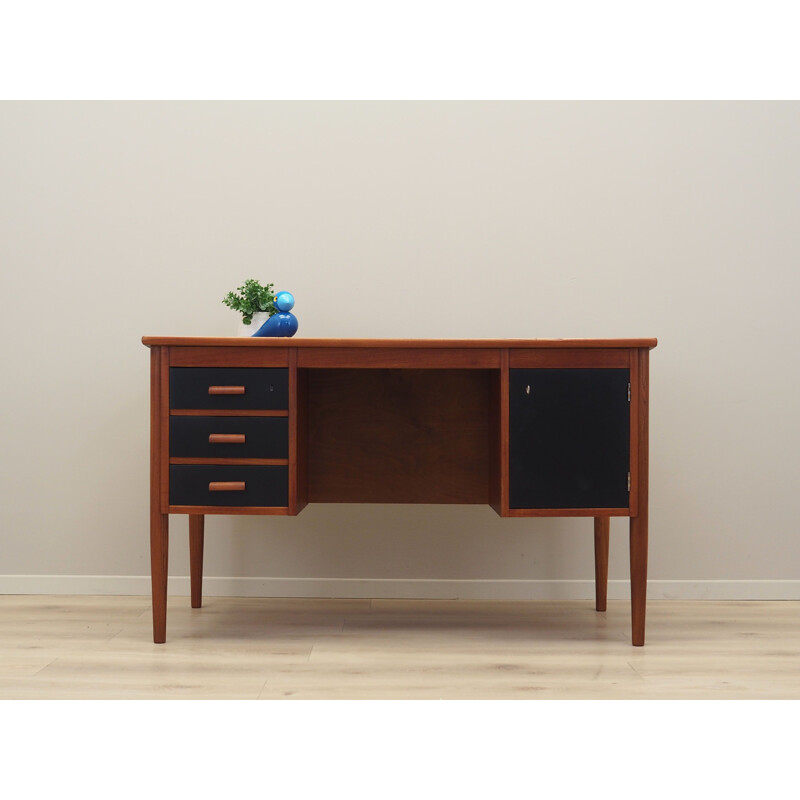 Vintage teak desk, Denmark 1970s