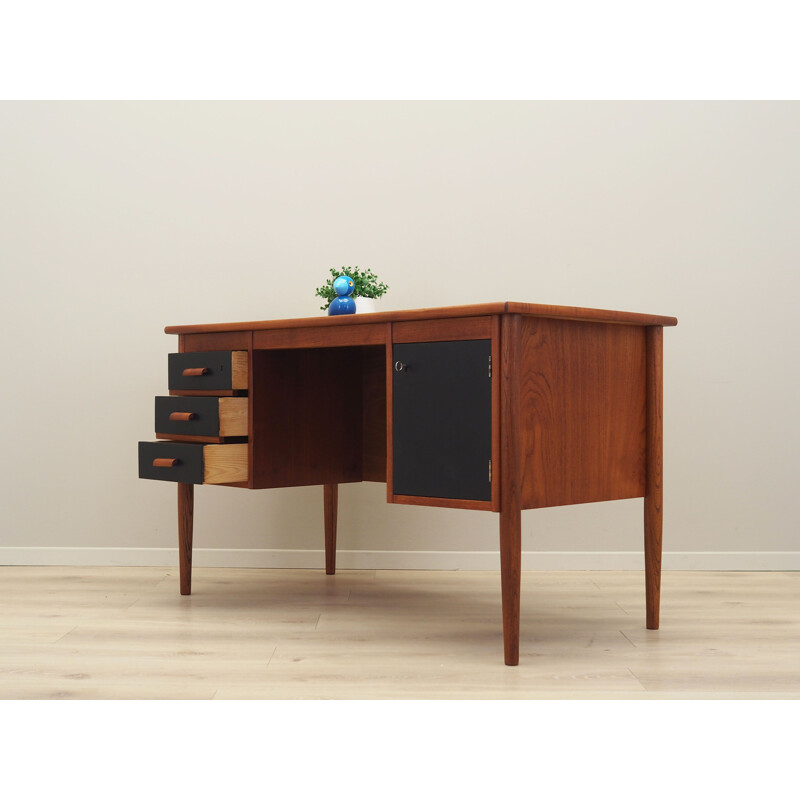 Vintage teak desk, Denmark 1970s