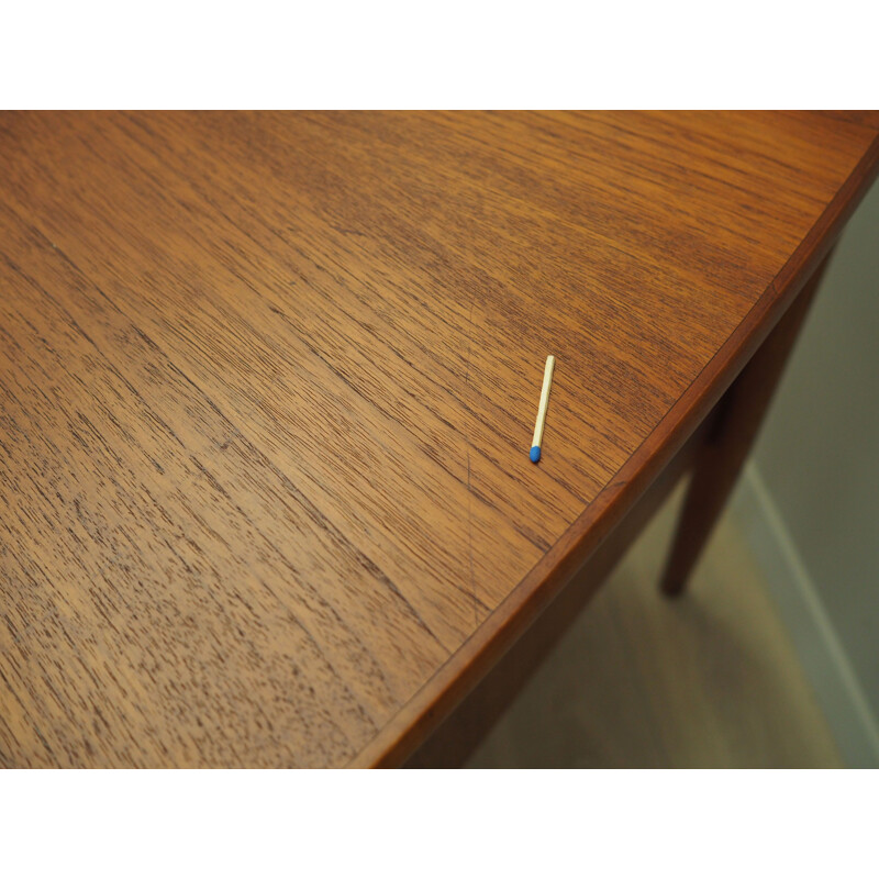 Vintage teak desk, Denmark 1970s