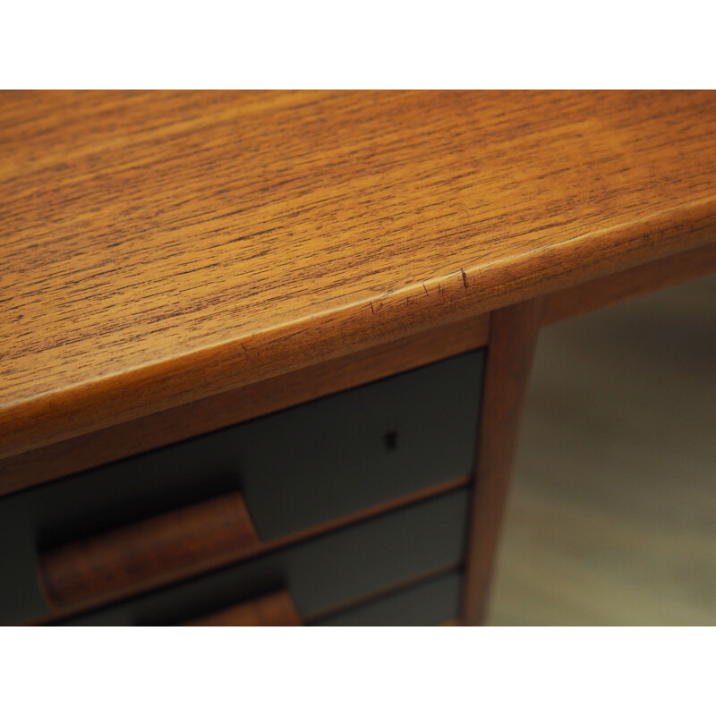 Vintage teak desk, Denmark 1970s