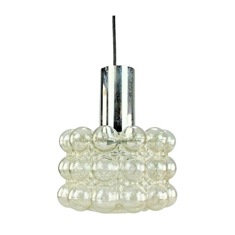 Vintage pendant lamp by Helena Tynell for Glashütte Limburg, 1960-1970s