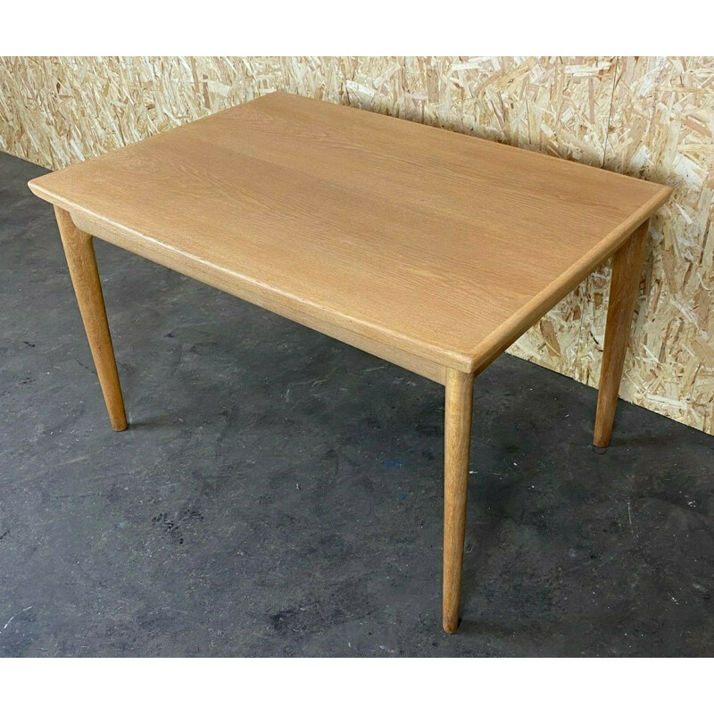 Vintage oak Danish dining table by Grete Jalk for Glostrup, 1960s-1970s