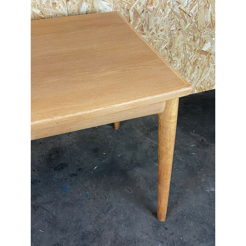 Vintage oak Danish dining table by Grete Jalk for Glostrup, 1960s-1970s