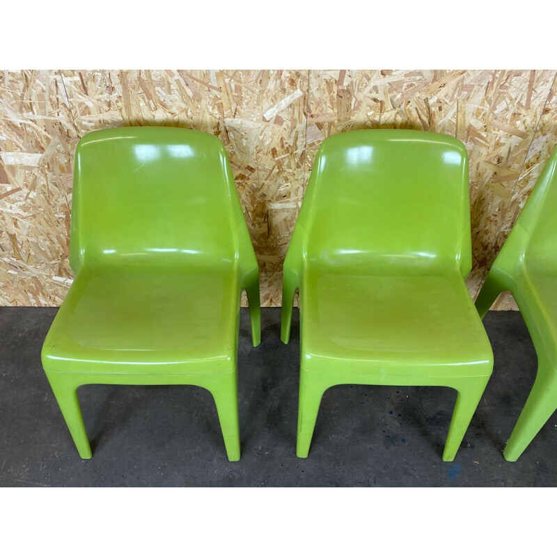 Conjunto de 4 cadeiras de jardim vintage de Albert Brokopp para WeSifa, 1960-1970