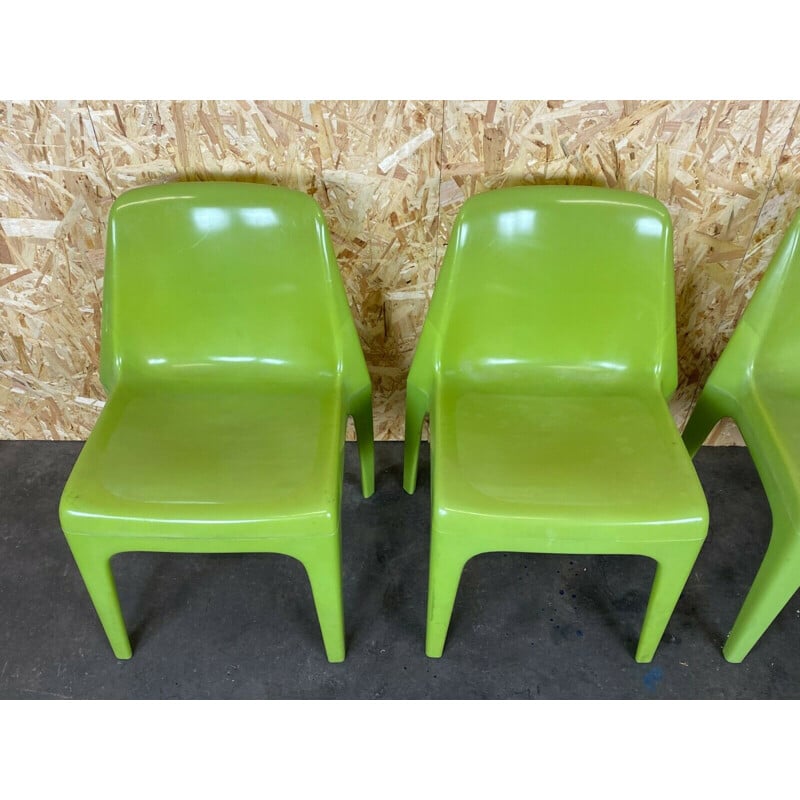 Set of 4 vintage garden chairs by Albert Brokopp for WeSifa, 1960s-1970s