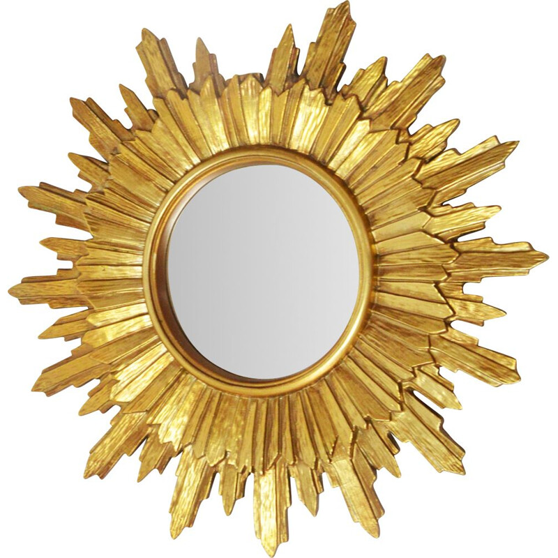 Vintage sun mirror, 1960s