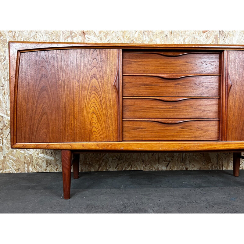 Vintage teak sideboard by Axel Christensen for ACO Møbler, Denmark 1970