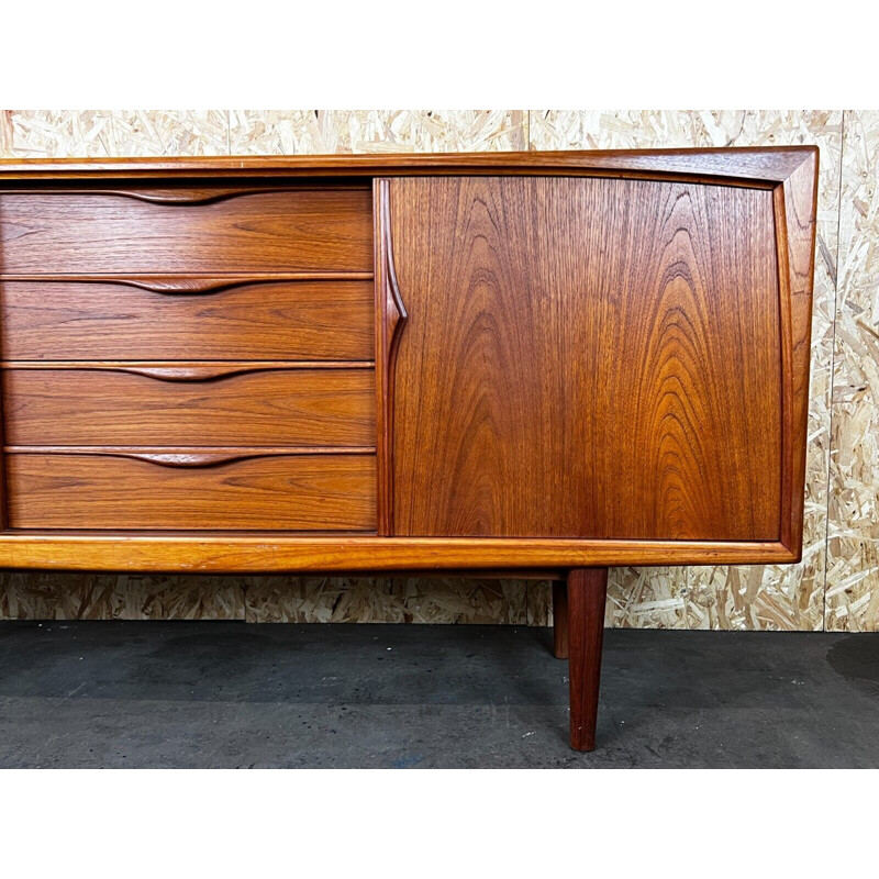 Vintage teak sideboard by Axel Christensen for ACO Møbler, Denmark 1970