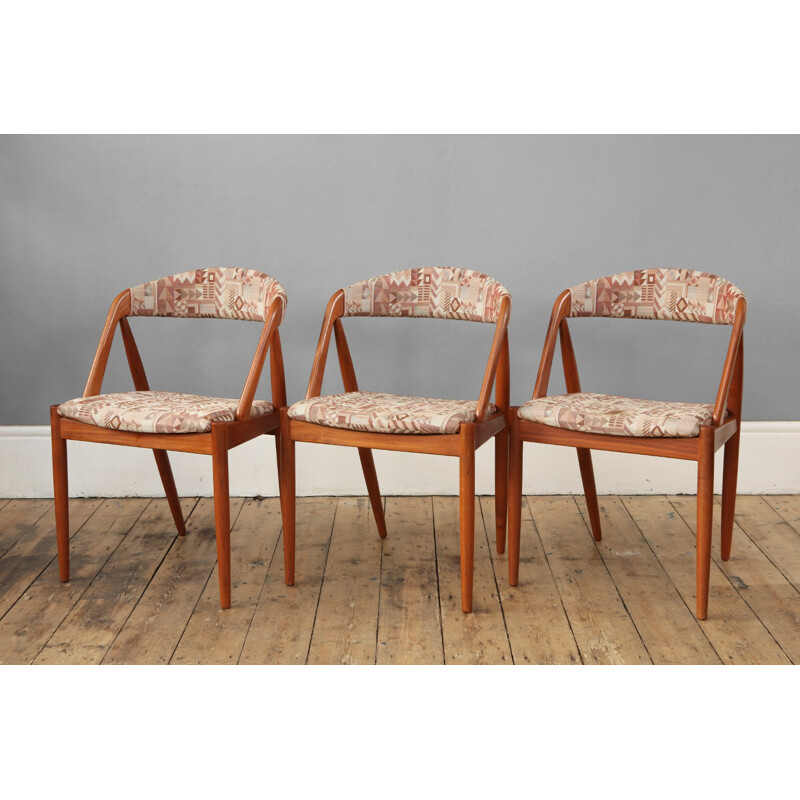 Set of 8 "Model 31" dining chairs, Kai KRISTIANSEN - 1960s