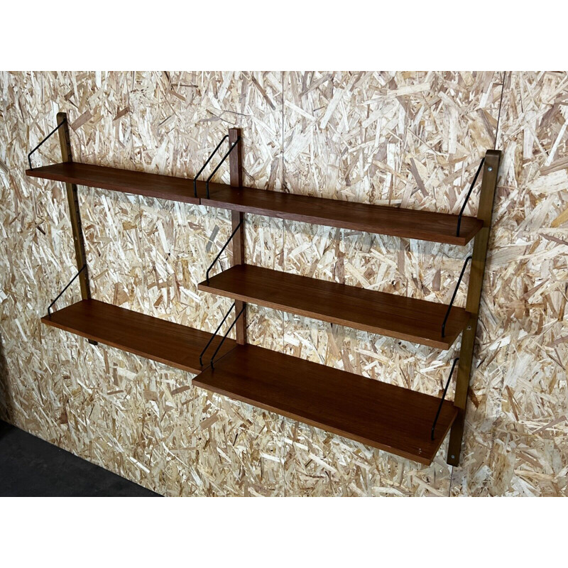 Vintage teak wall unit by Poul Cadovius for Cado, 1960s-1970s